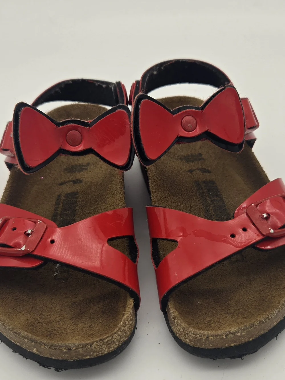 Birkenstock Red Bow Strap Kids Sandals Eu 26 Us 8